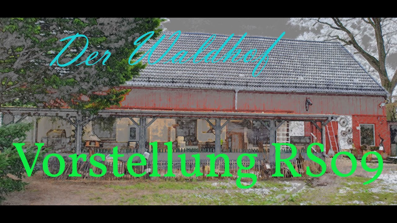 Leben auf dem Waldhof Vorstellung #RS09#ziegen#holz machen#hirschkuh wildtrud