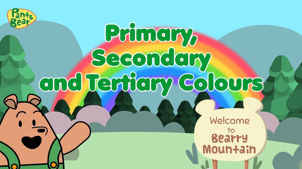 Magic Colour Mixing with Pants Bear! 🎨 Learn Primary & Secondary Colours for Kids | #PantsBear