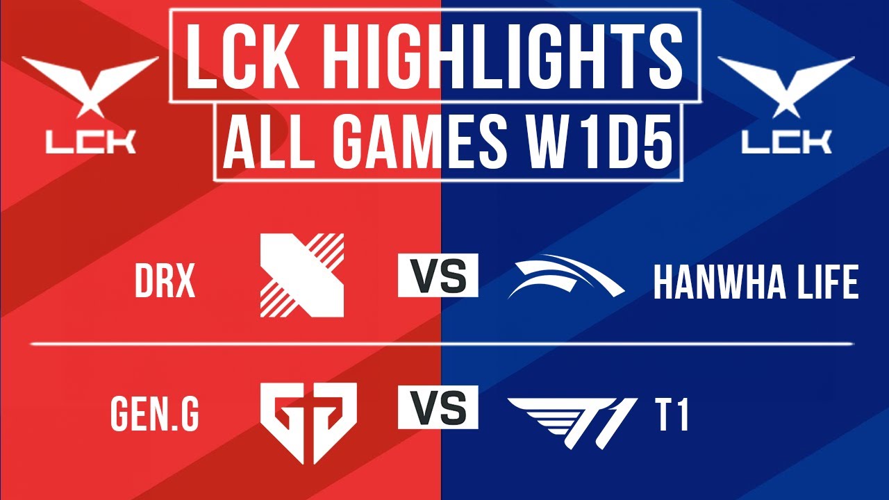 LCK Highlights ALL GAMES Week 1 Day 5 | LCK Summer Split 2024