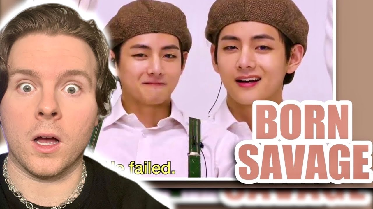 Bisexual Reacts to Kim Taehyung doesn't do savage, he's BORN SAVAGE (BTS V)