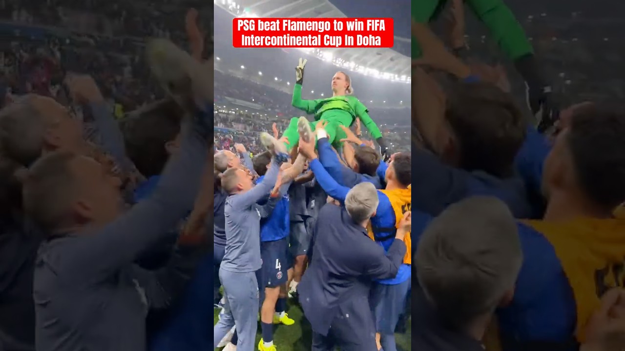 PSG lift FIFA Intercontinental Cup 🏆