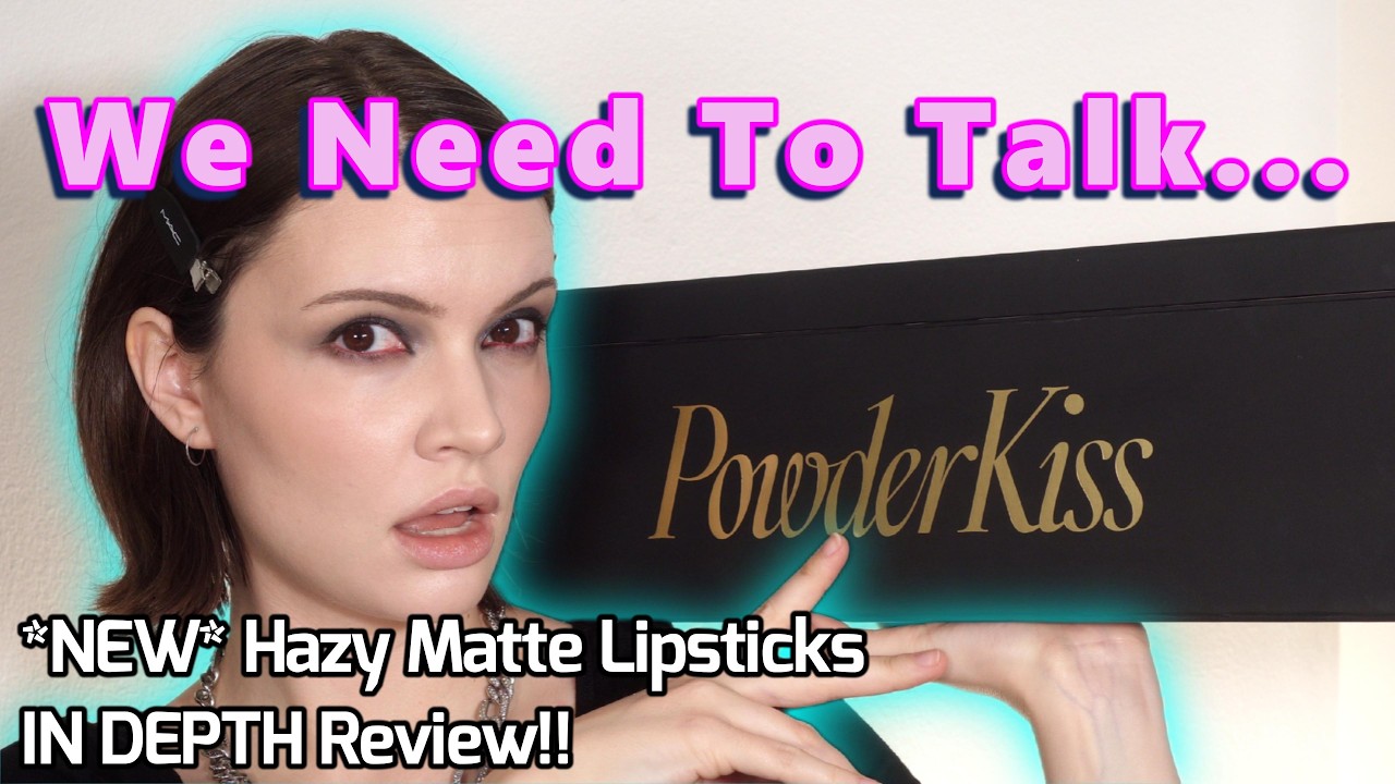 ~NEW~ MAC Hazy Matte Lipsticks! Matte? Moisturizing? Blurred? In Depth Review!