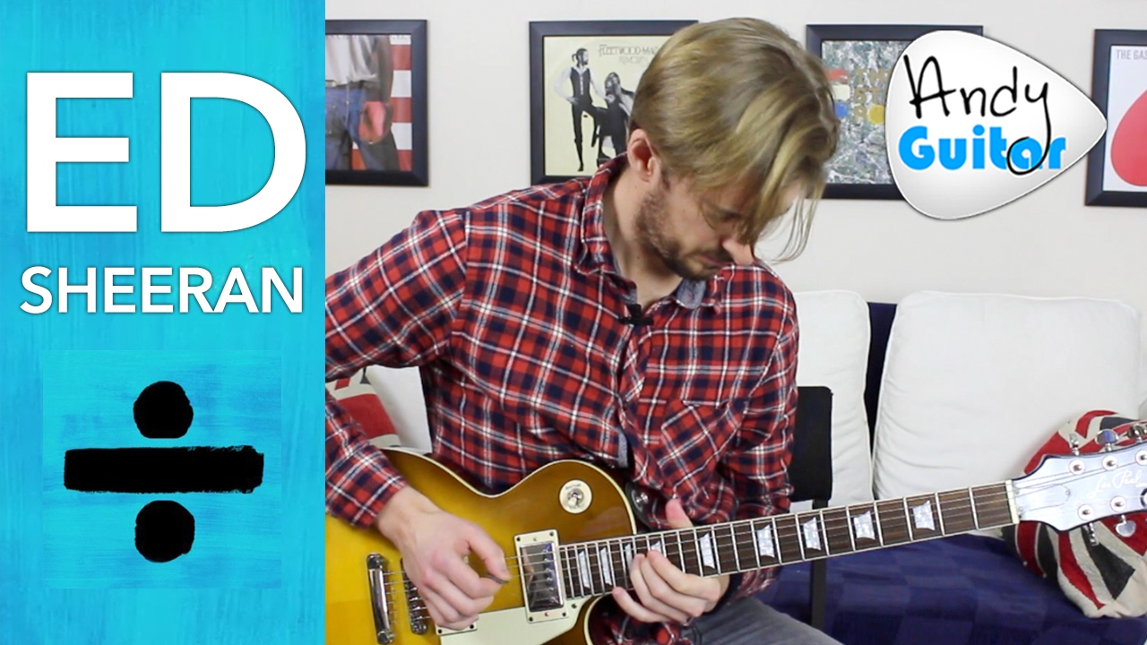 How Would You Feel Guitar SOLO Tutorial - Ed Sheeran