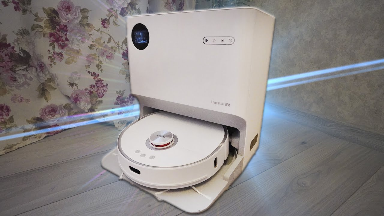 Он сам себя обслуживает! Xiaomi Робот пылесос Lydsto W2