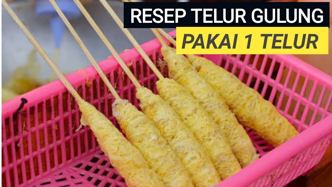 PENJELASAN DETAIL‼️100% ANTI GAGAL‼️ Resep Telur Gulung tanpa tepung 