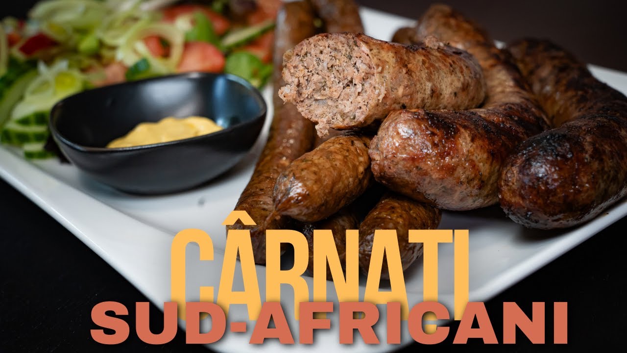 Cârnați pentru grătar sud-africani.