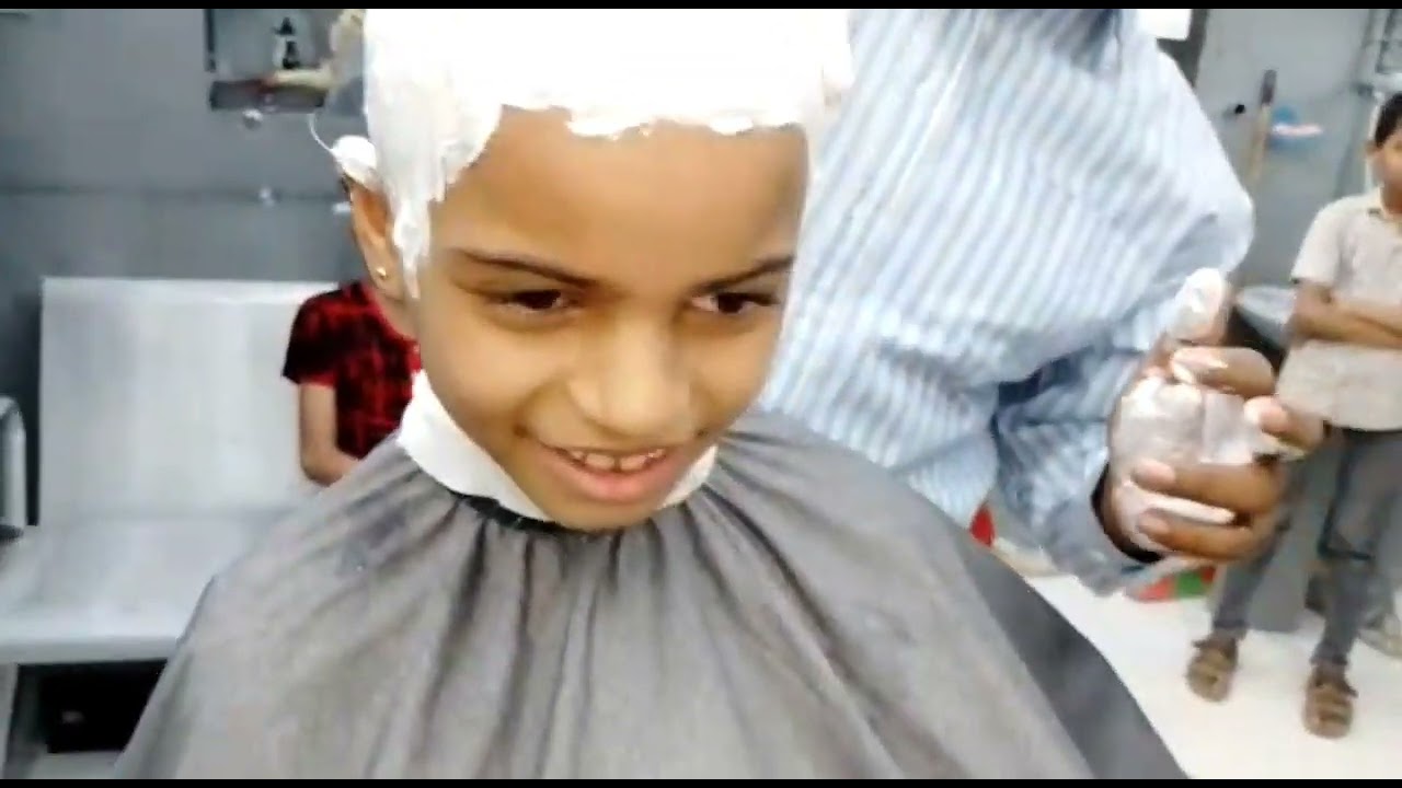 Full baby head shave barbershop #ideal #hair #saloon