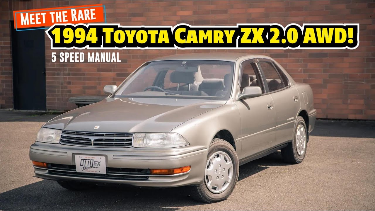 The Forbidden Toyota Camry the US Never Got! 1994 Camry AWD 5 speed  PoV Drive and Walk Through