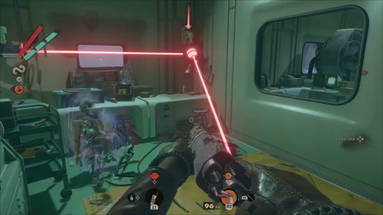 Deathloop 1.4 Goldenloop: Halps prototype laser in Wenjie lab - Out like a light