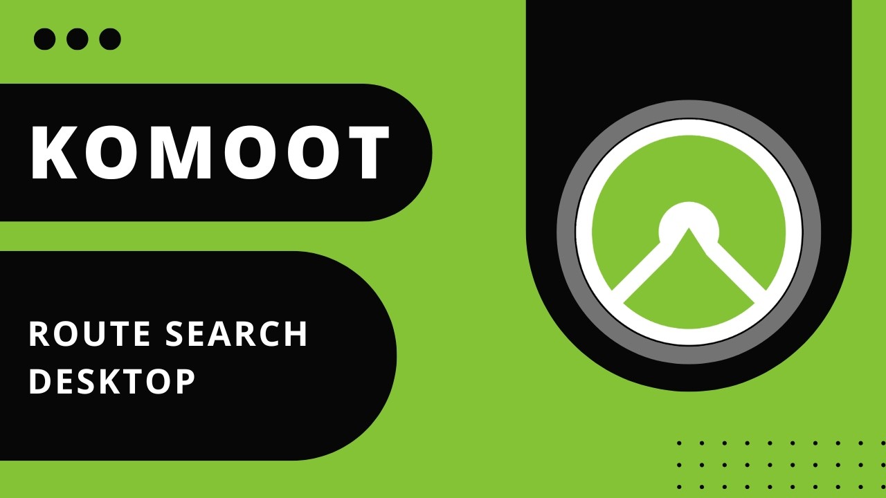Учебное пособие по поиску маршрутов в Komoot Desktop (2026)