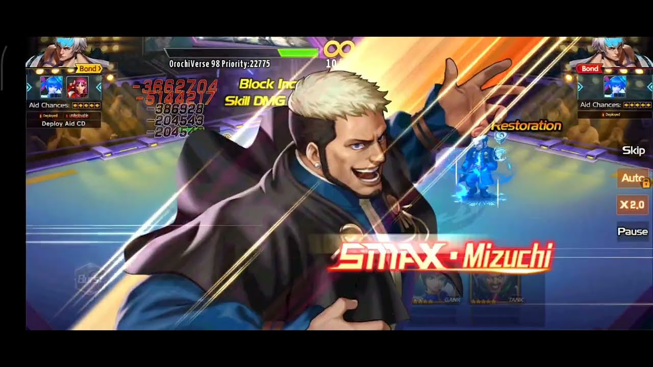 Testando o advent goenitz do top 1  com arma e livro#kof98 #kof98umol 