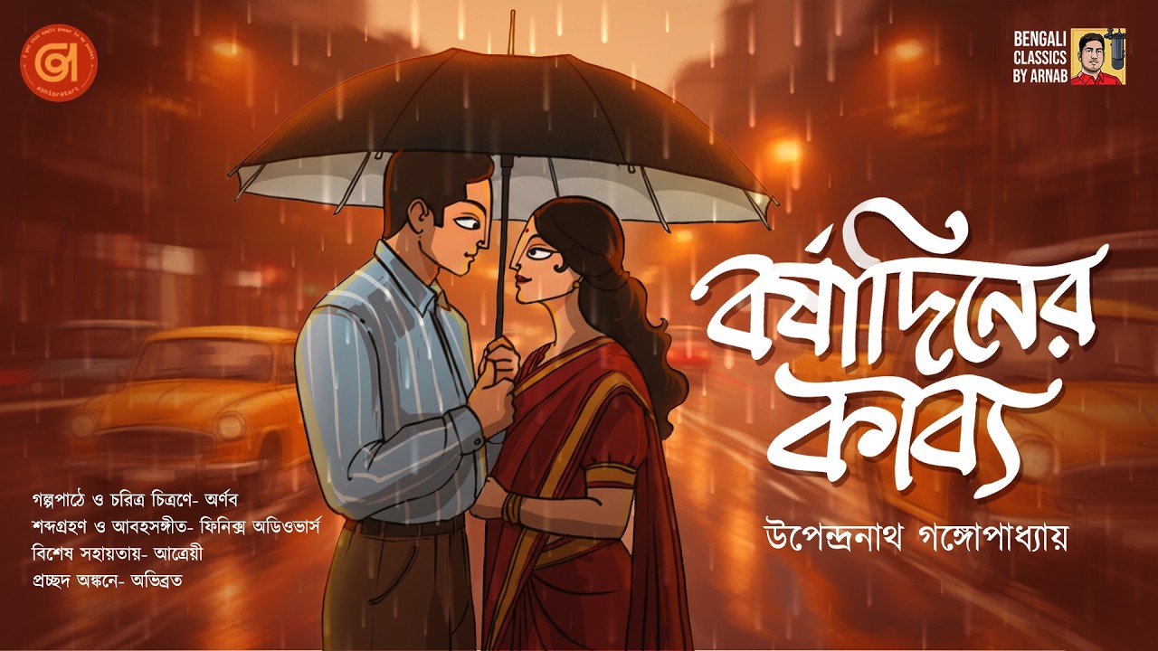 একটা মিষ্টি প্রেমের গল্প বর্ষাদিনের কাব্য | Romantic Bangla Audio Story | Bengali Classics by Arnab
