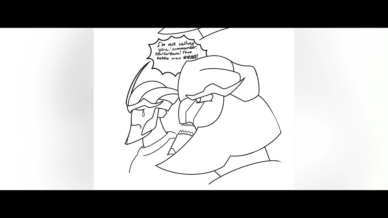 Transformers: Prime: I’m not calling you ‘commander’ Starscream! (Comic Dub)