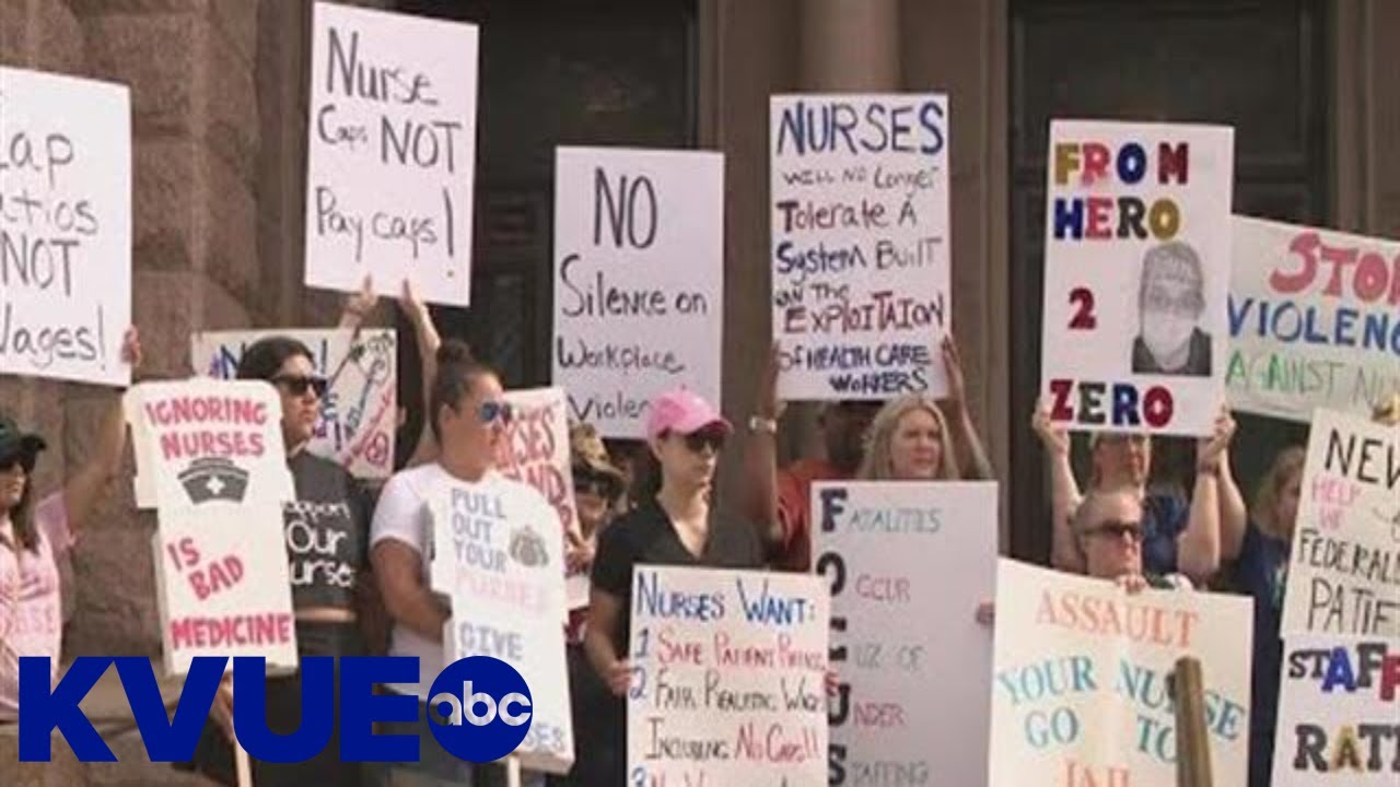 Nurses rally at Texas Capitol in hopes of better working conditions | KVUE