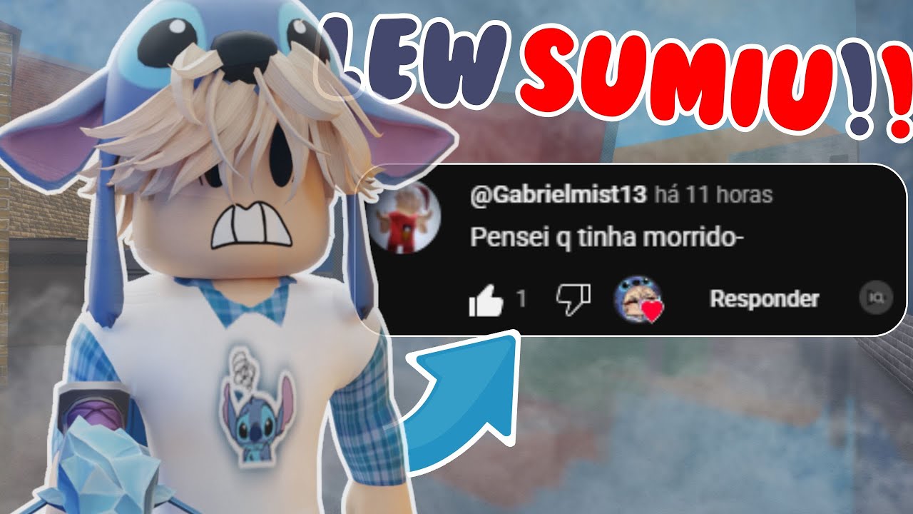 O QUE ACONTECEU COM O LEW STITCH? 🤔🩵