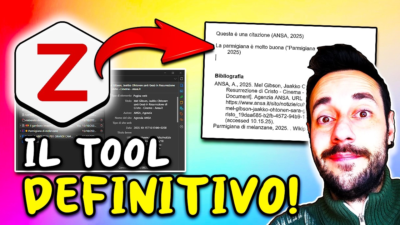 Tutorial Zotero: Raccogli, Organizza, Cita e crea una Bibliografia AUTOMATICAMENTE! 🔥
