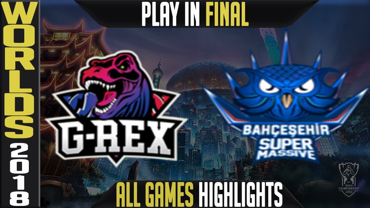 GRX vs SUP Highlights ALL GAMES | Worlds 2018 Play in Final | G-REX vs SuperMassive