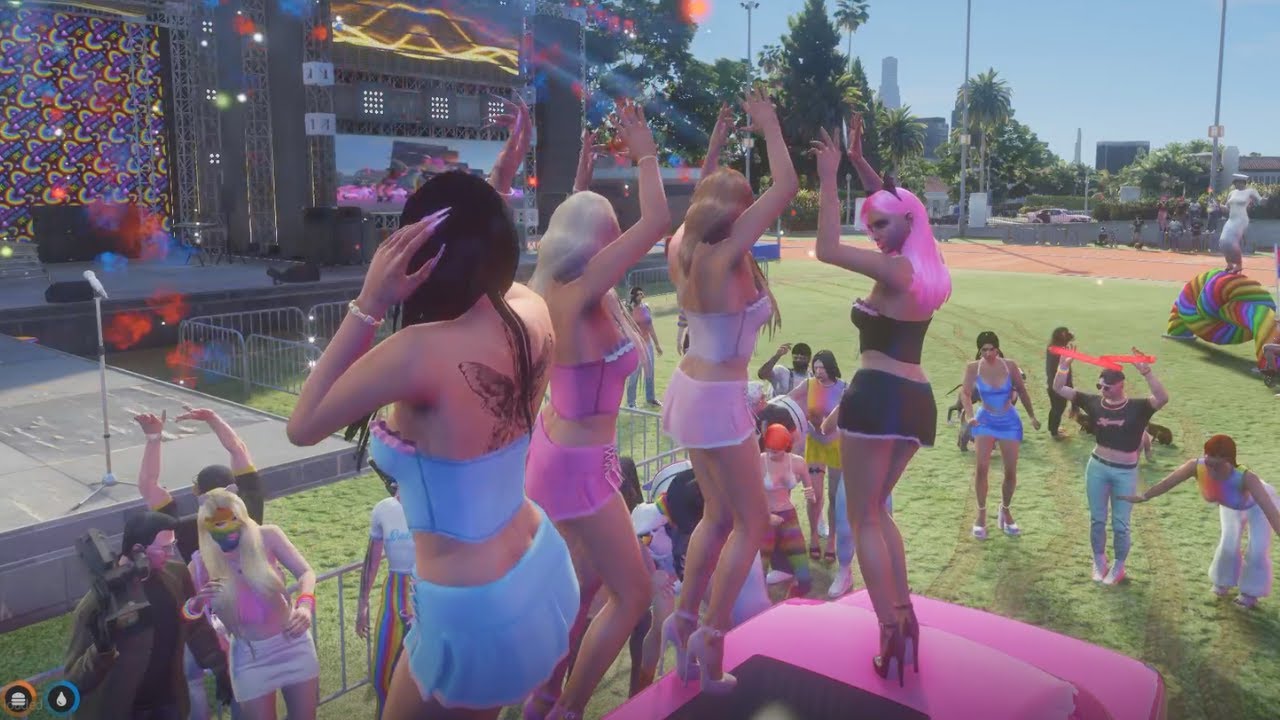 BIMBOS Pride 2023 Performance (Naomi's POV) | GTA RP NoPixel 3.0