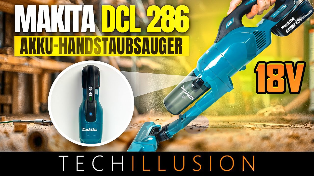 🔥Der BESTE 18V Akku-Staubsauger von MAKITA in 2025?! 🧐 Makita DCL286FZ Review & Test 😱