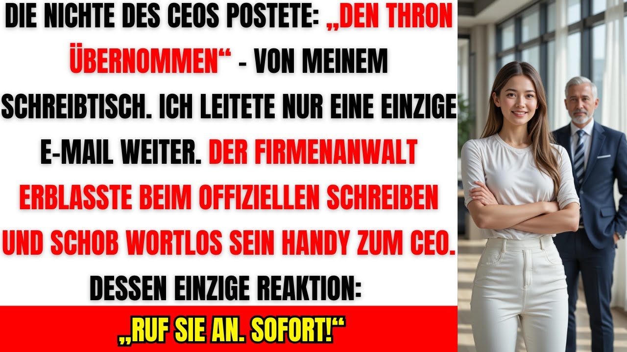 Sie stahlen ihr B&uuml;ro &ndash; sie zerst&ouml;rte ihr gesamtes Unternehmen. ♟️