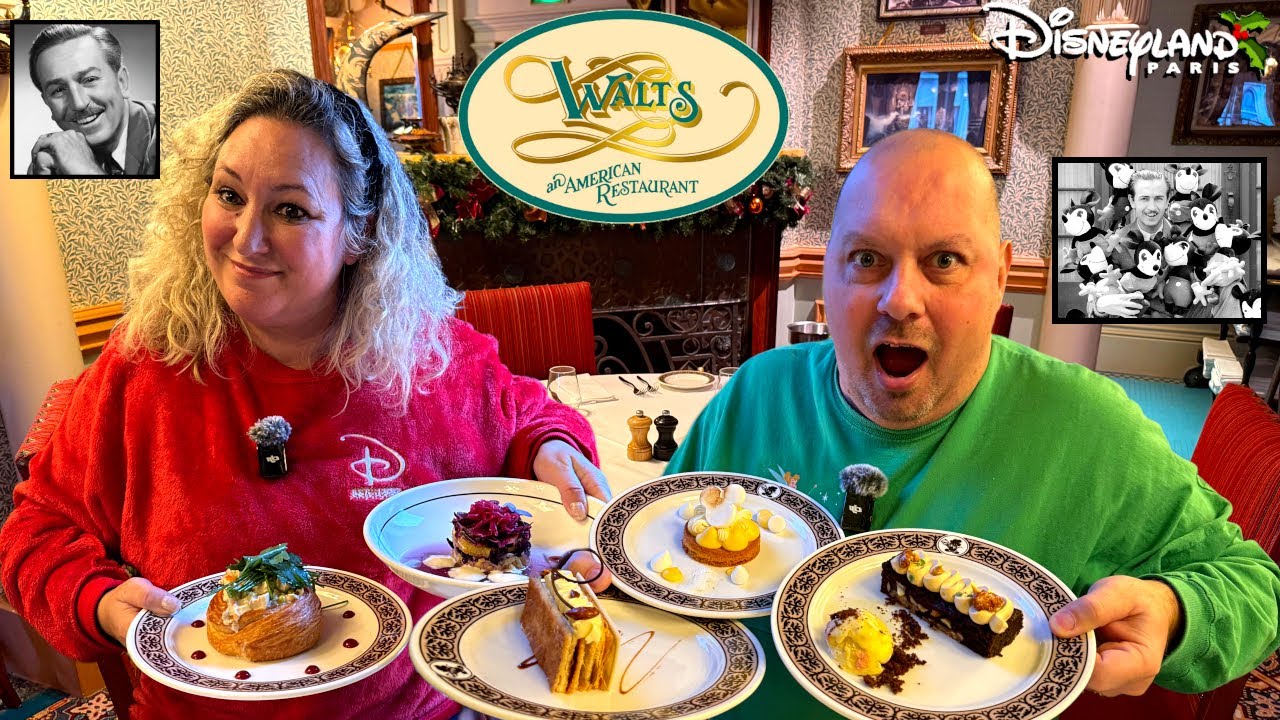 ON TESTE LA NOUVELLE CARTE DU WALT'S RESTAURANT A DISNEYLAND PARIS