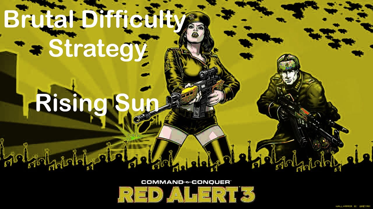red alert 3 Rising Sun strategy guide (hard/brutal).