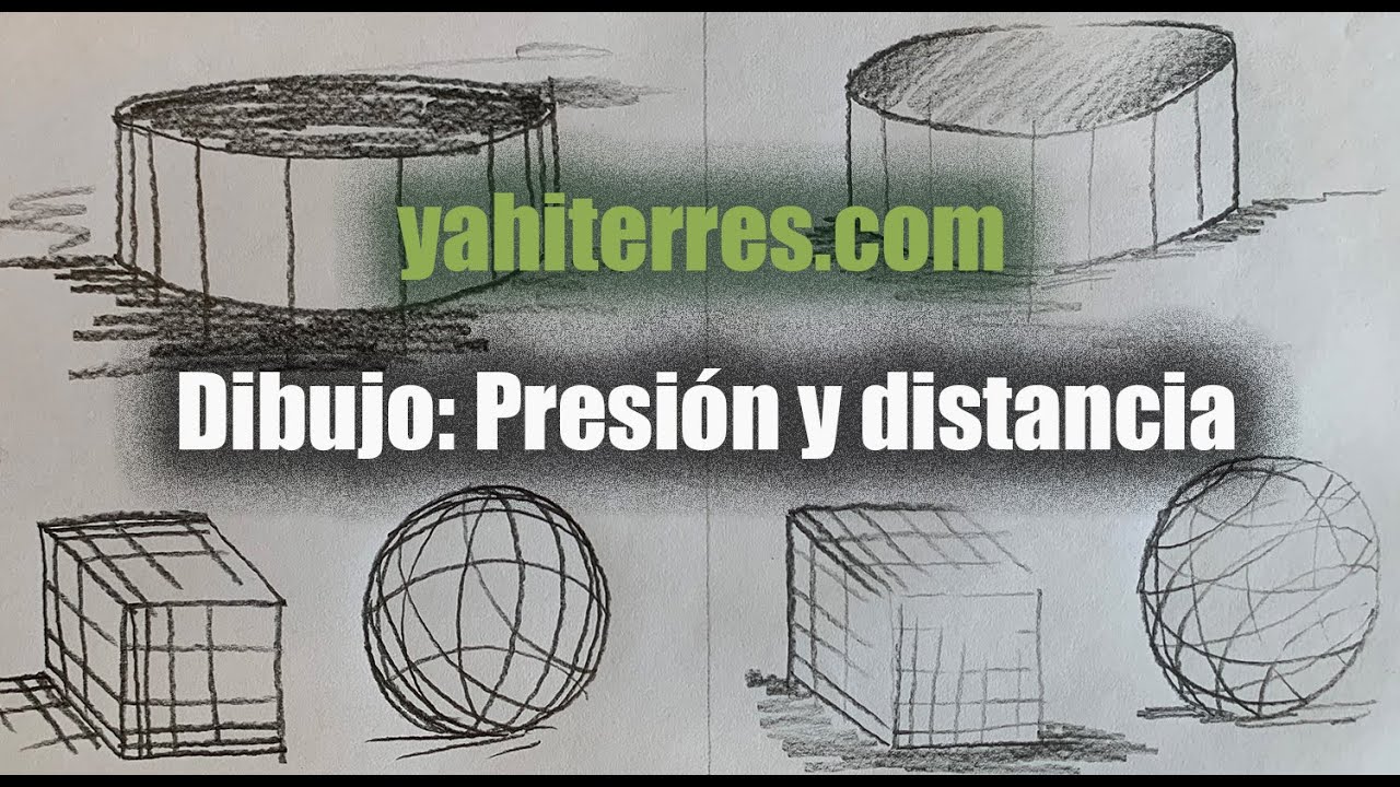 Dibujo: presión y distancia