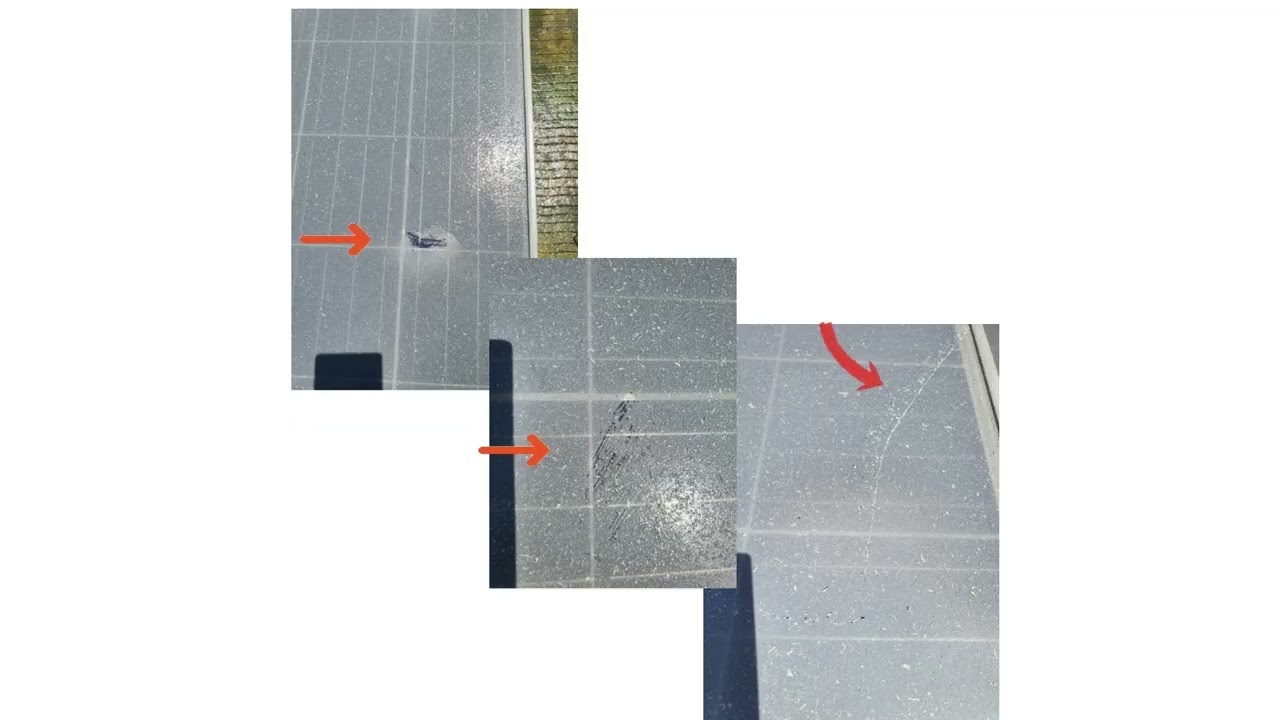 4500 Solar Panels next to a Cement Factory Video - Solar Panel Cleaning Challenge Video