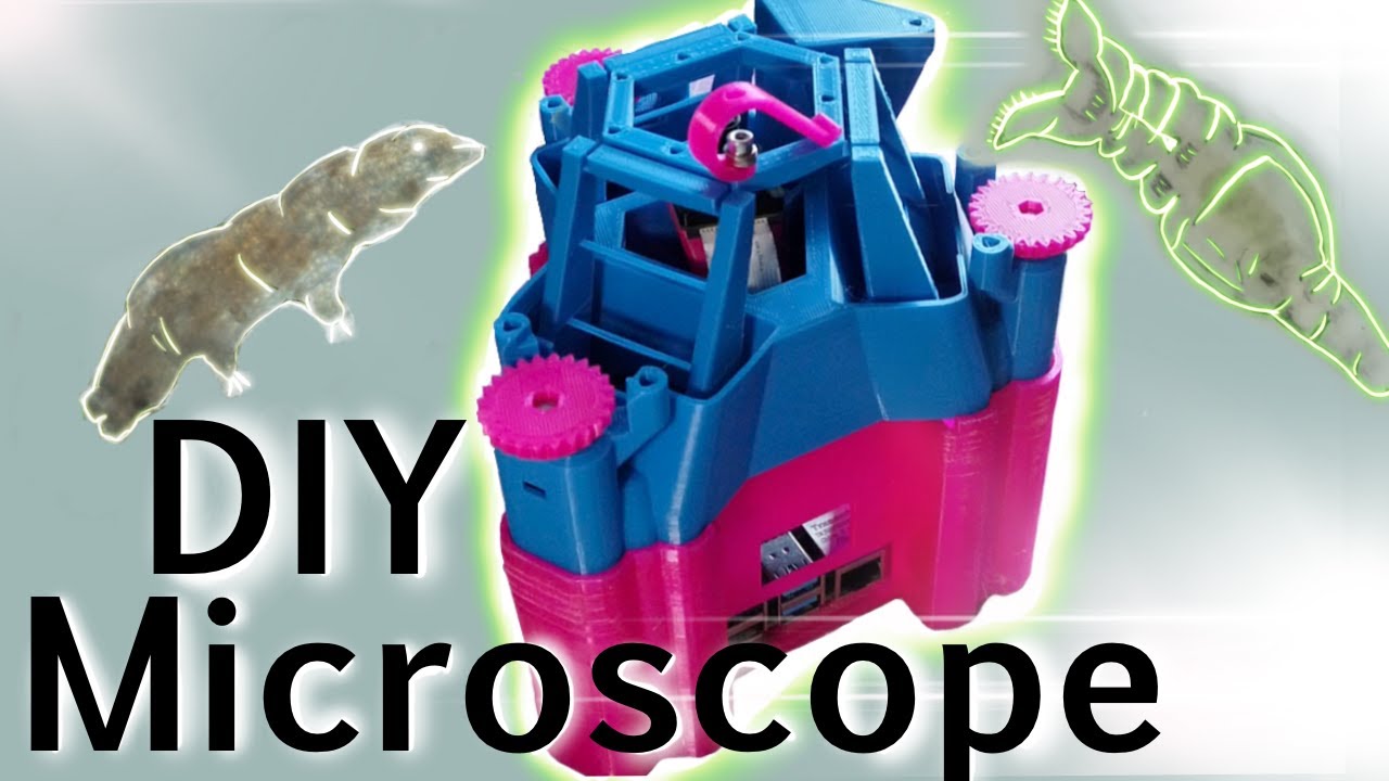 3D Printed Microscope: Hunting for Tardigrades