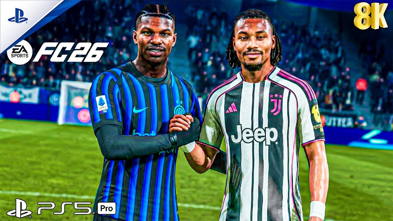 FC 26 - Inter Milan vs Juventus - Serie A 25/26 Full Match  | PS5 PRO Authentic gameplay 4K 60FPS
