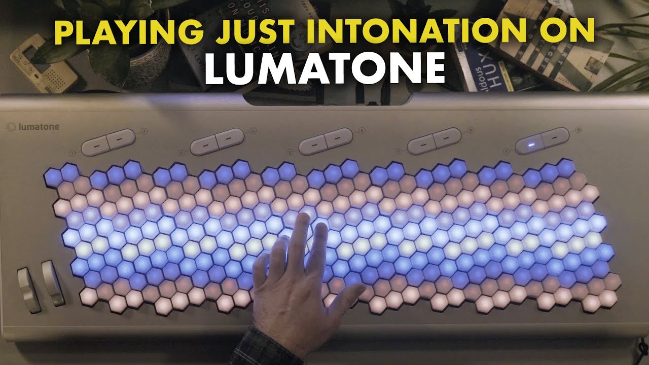 Playing Just Intonation on Lumatone