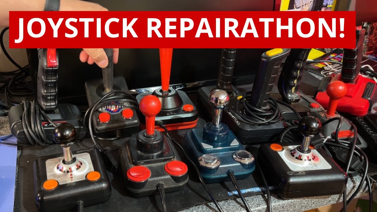Joystick repairathon - A lot of joysticks needs service and repair!