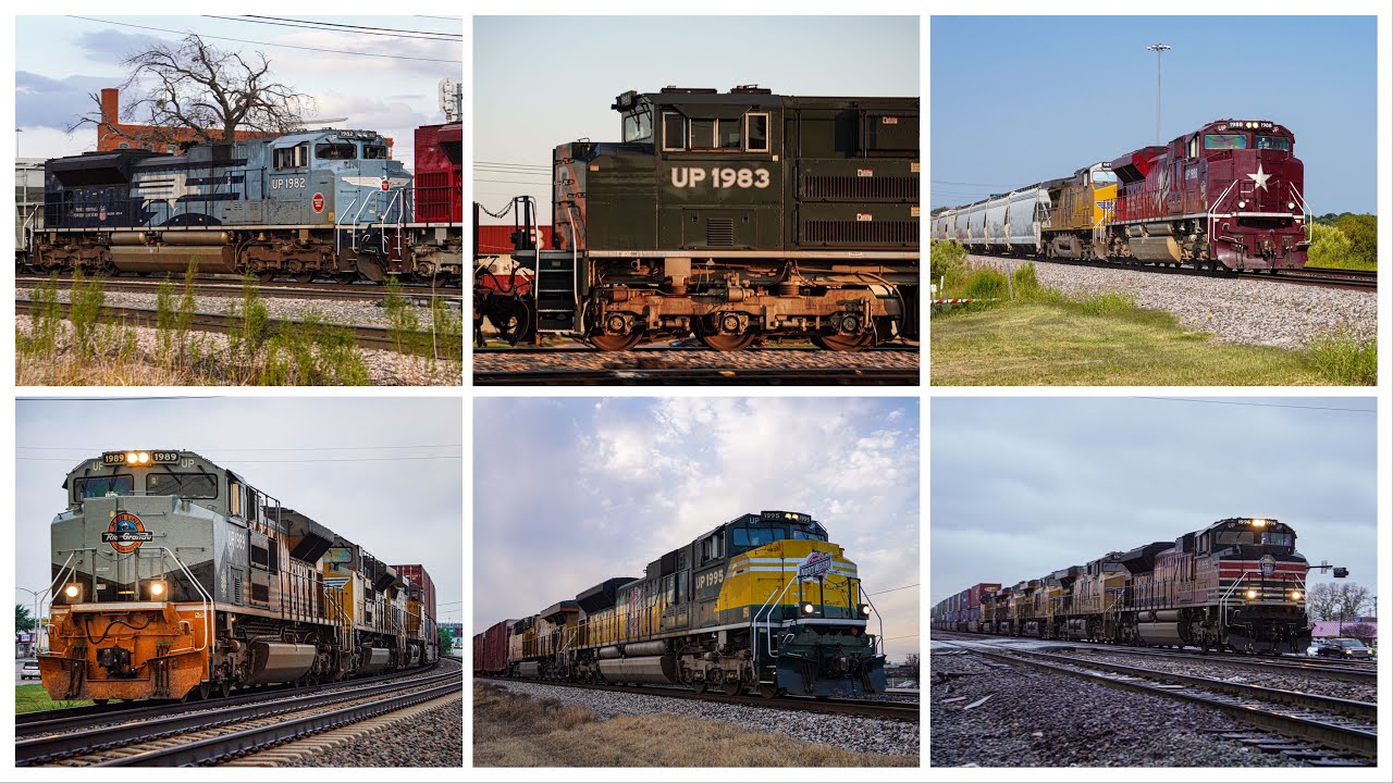 Heritage Units of the Union Pacific!