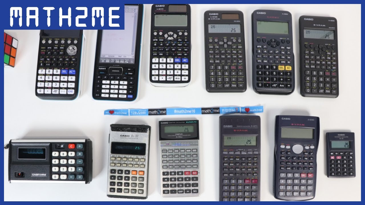 LAS CALCULADORAS QUE USO | SECUNDARIA hasta INGENIERÍA