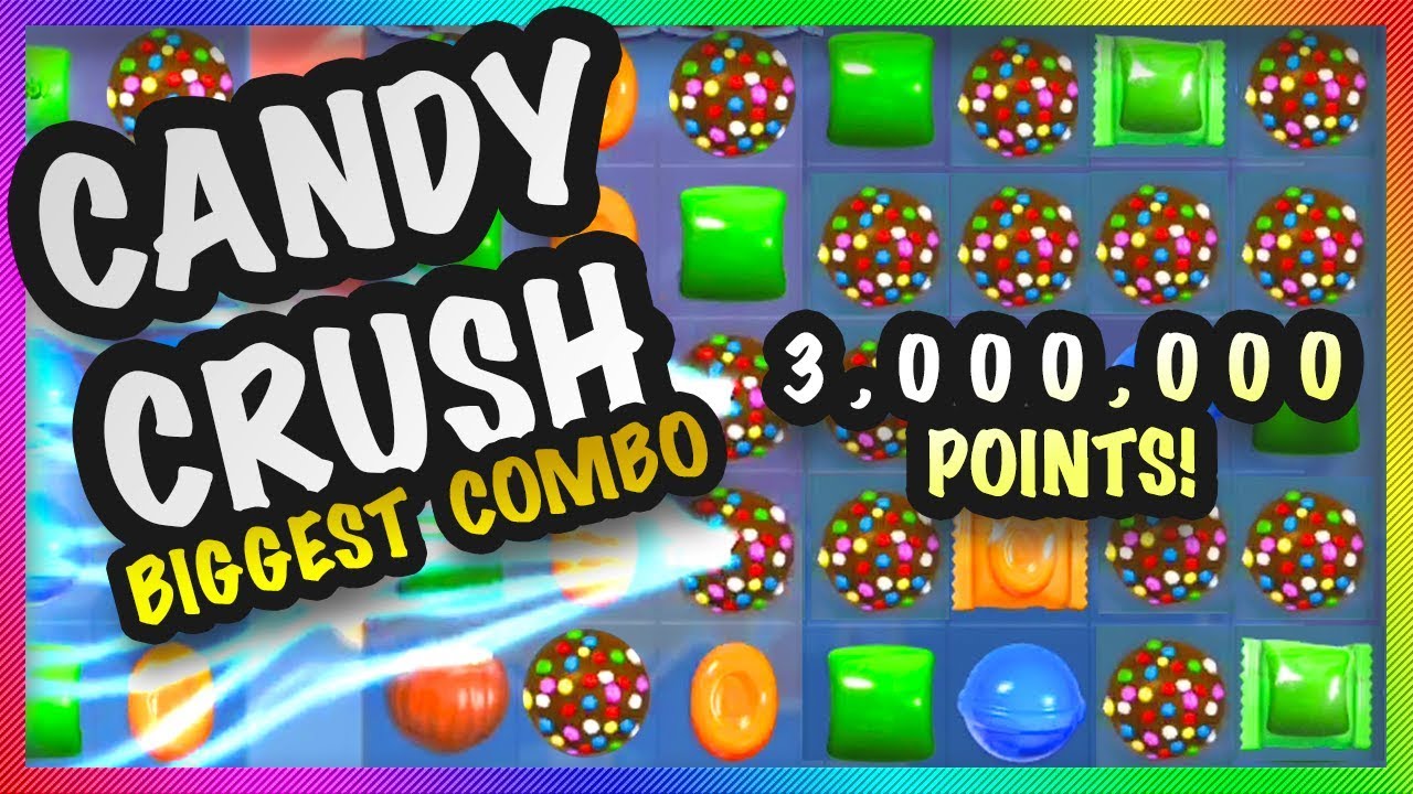 Candy Crush | Biggest Combo Record (3,000,000 Points)