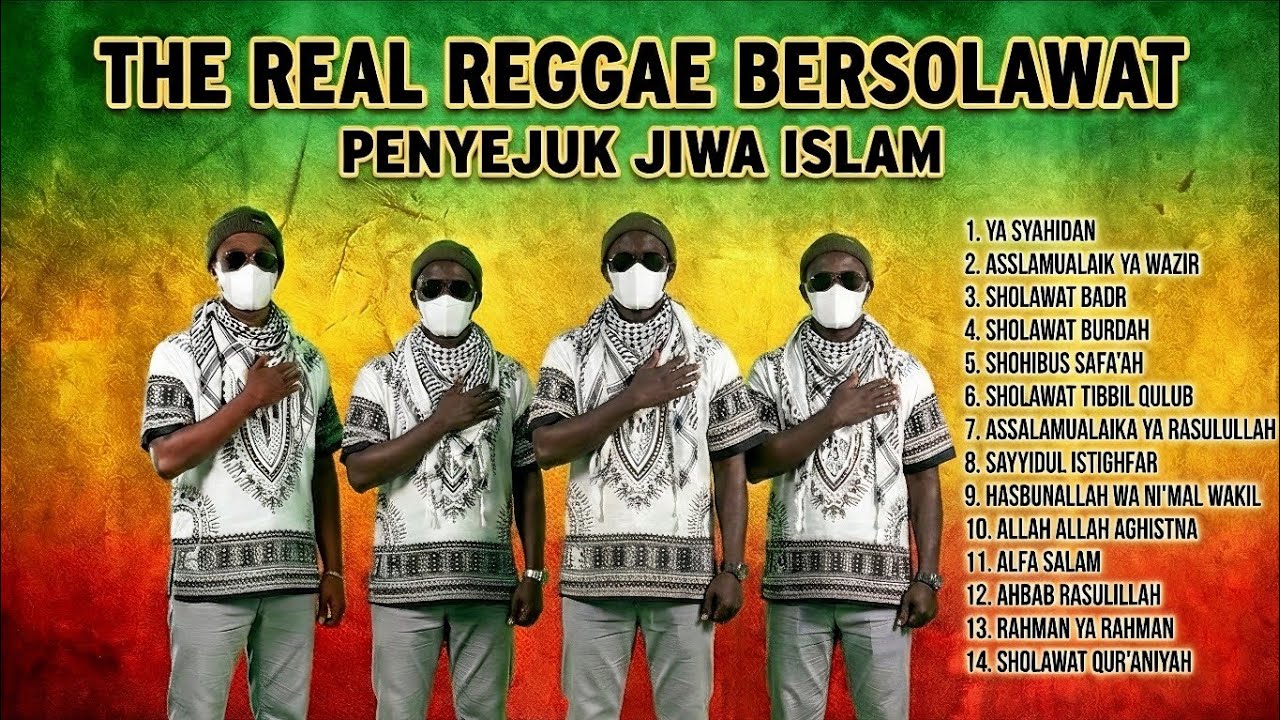 Sholawat Reggae Adem 🎶 Musik Islami Penyejuk Hati 