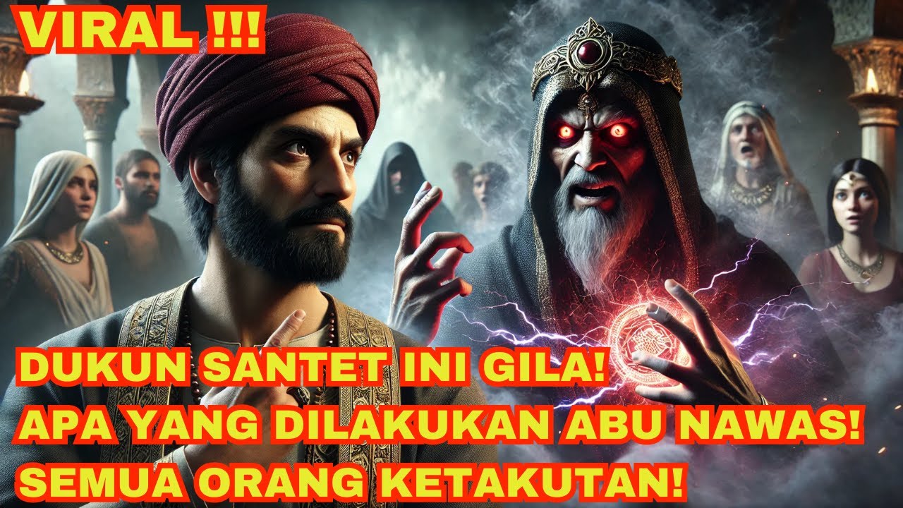 DUKUN SANTET TERSOHOR MENANTANG ABU NAWAS‼️ TAPI KENYATAANNYA BIKIN SEMUA ORANG KETAKUTAN❗