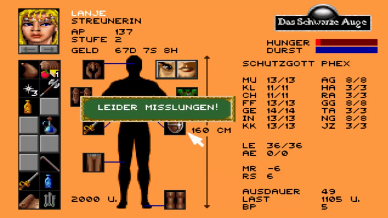 Let's Play DSA - Die Schicksalsklinge für Genießer #3: Level up & Isleif Olgardsson in Felsteyn