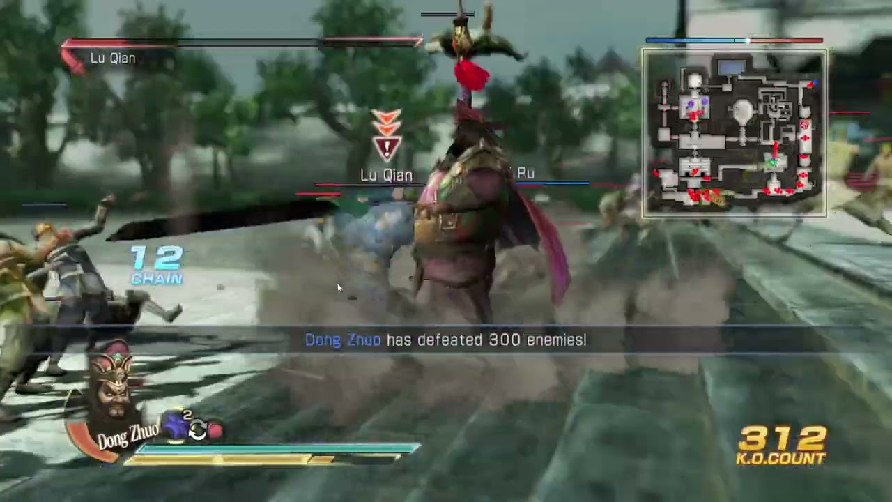 Dynasty Warriors 8 Xtreme Донг Чжоу на Защите Императора