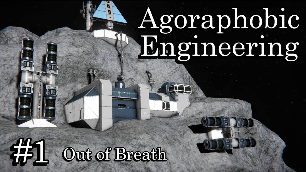 Out of Breath - Agoraphobic Engineering #1 | Space Engineers Survival