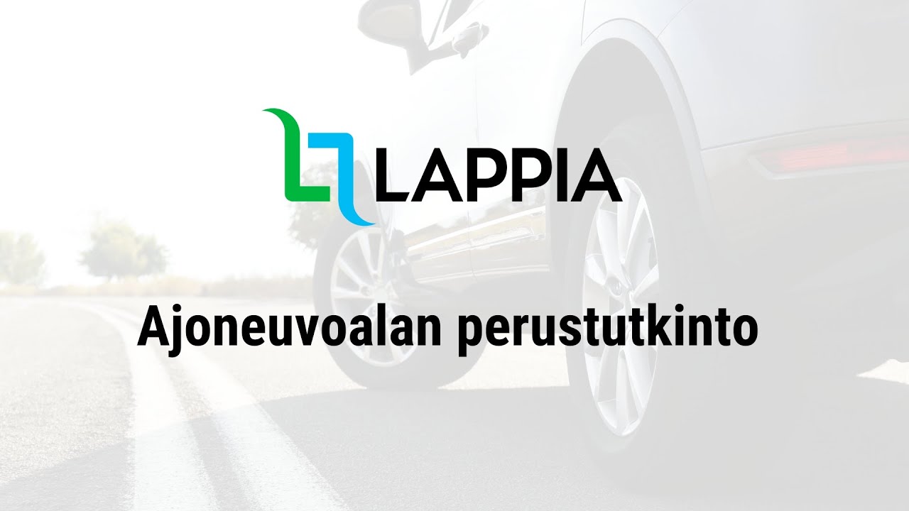 Ajoneuvoalan perustutkinto | Ammattiopisto Lappia