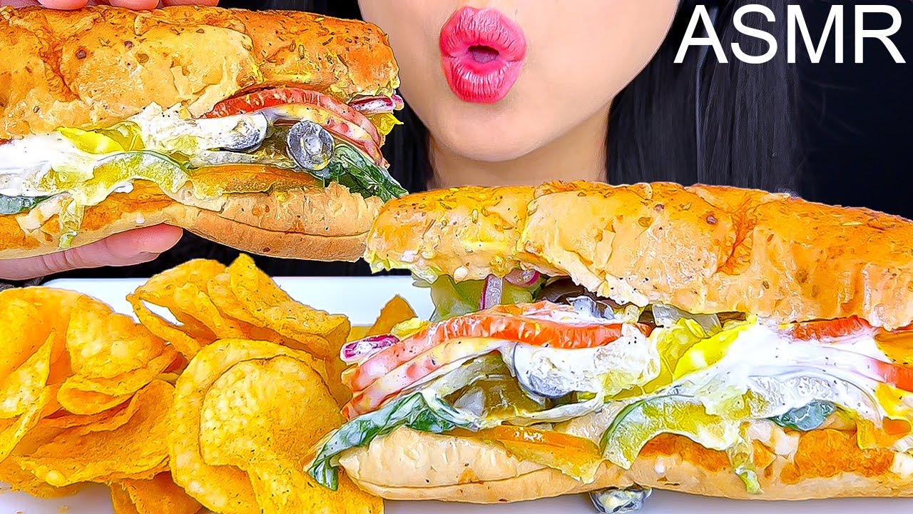 ASMR Subway Eat Fresh