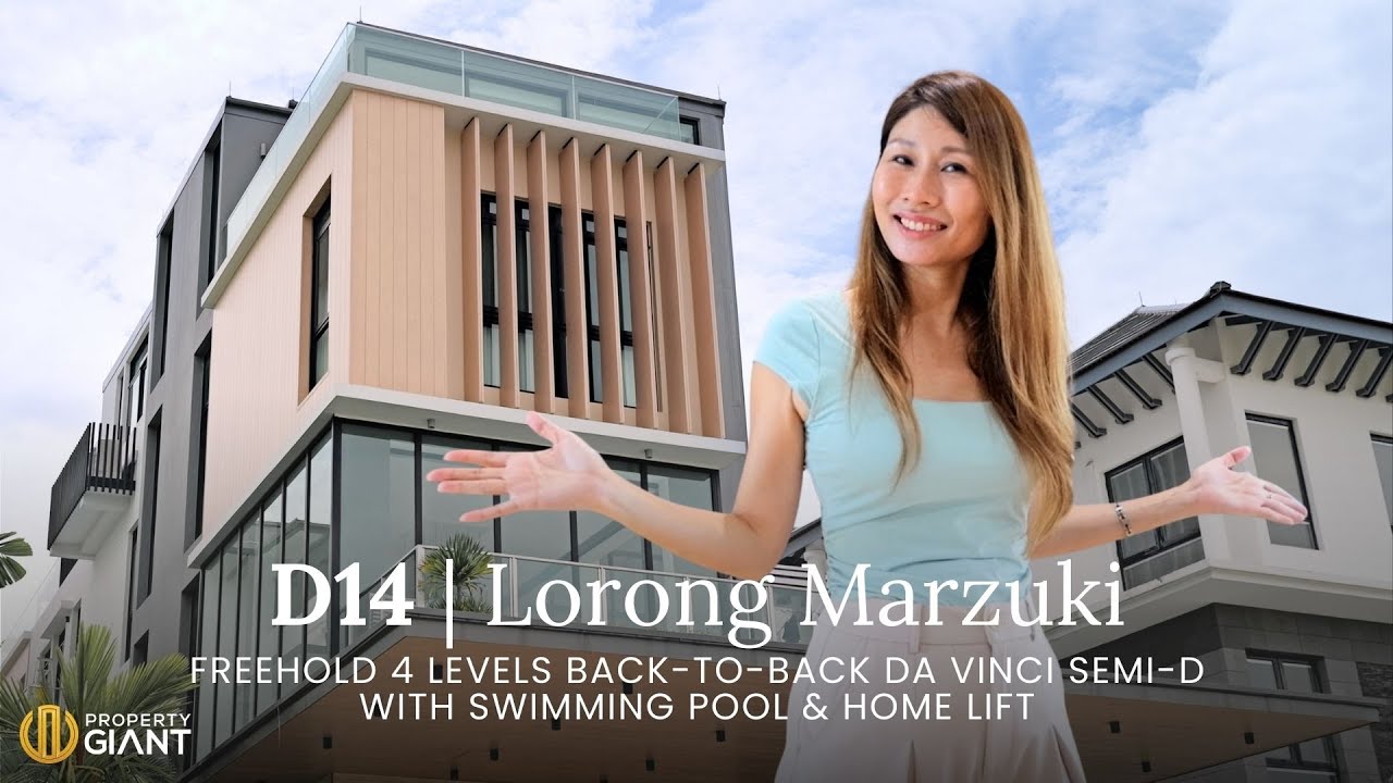 Luxury Freehold Semi-D at DaVinci Residence | $400K Upgrades, Pool + Lift | Walk to MRT!