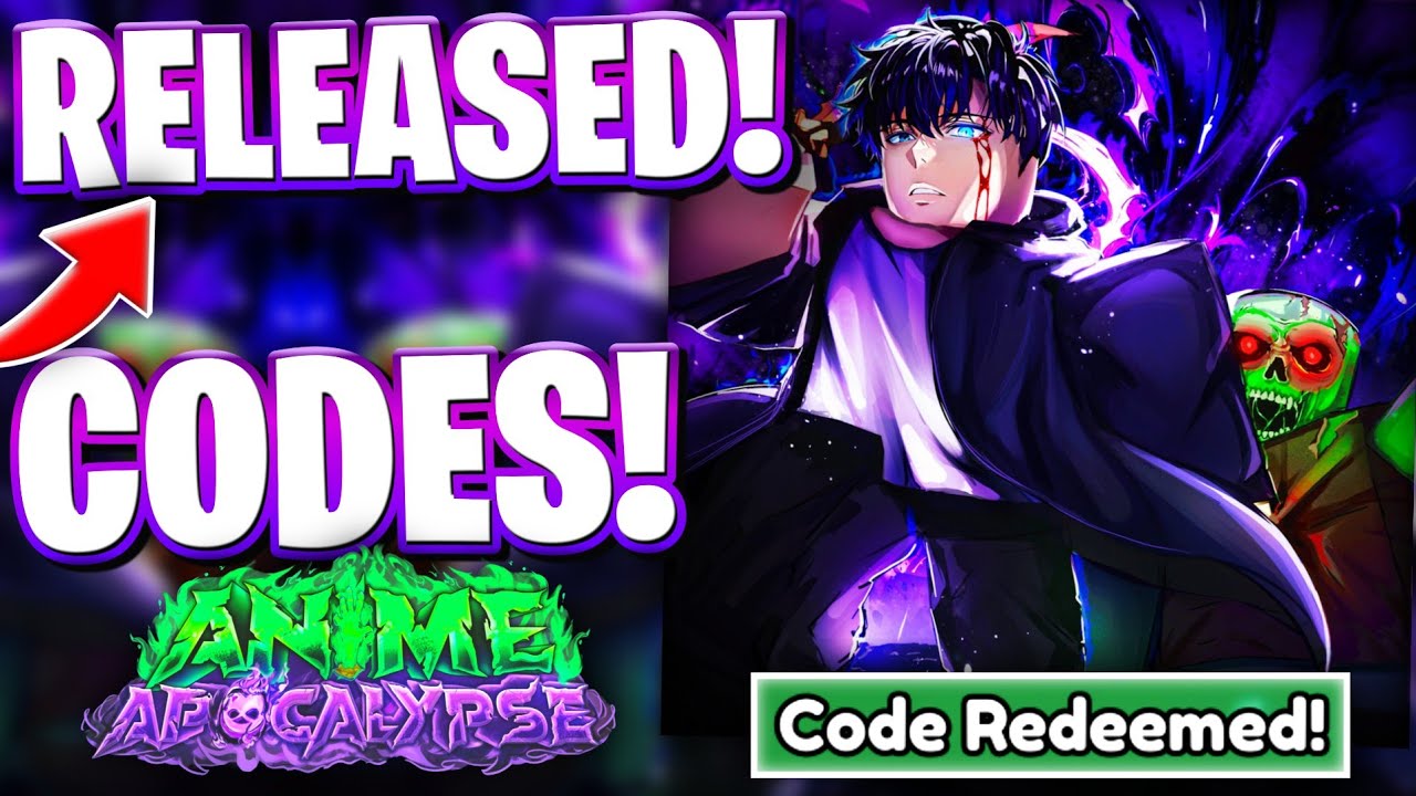 🔥[РЕЛИЗ] ВСЕ НОВЫЕ РАБОЧИЕ КОДЫ ДЛЯ ANIME APOCALYPSE | КОДЫ ДЛЯ ANIME APOCALYPSE В ROBLOX