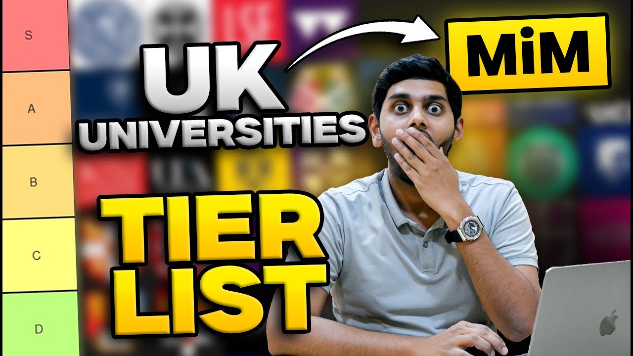 UK MiM TIER LIST Revealed! Best to Worst Universities 🫵🎓