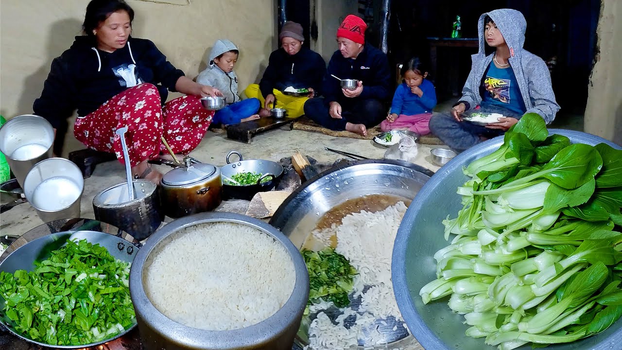 Chinese vegetable at our dinner || Bhumi sarmila cooking dinner for family & friends @bhumicooking