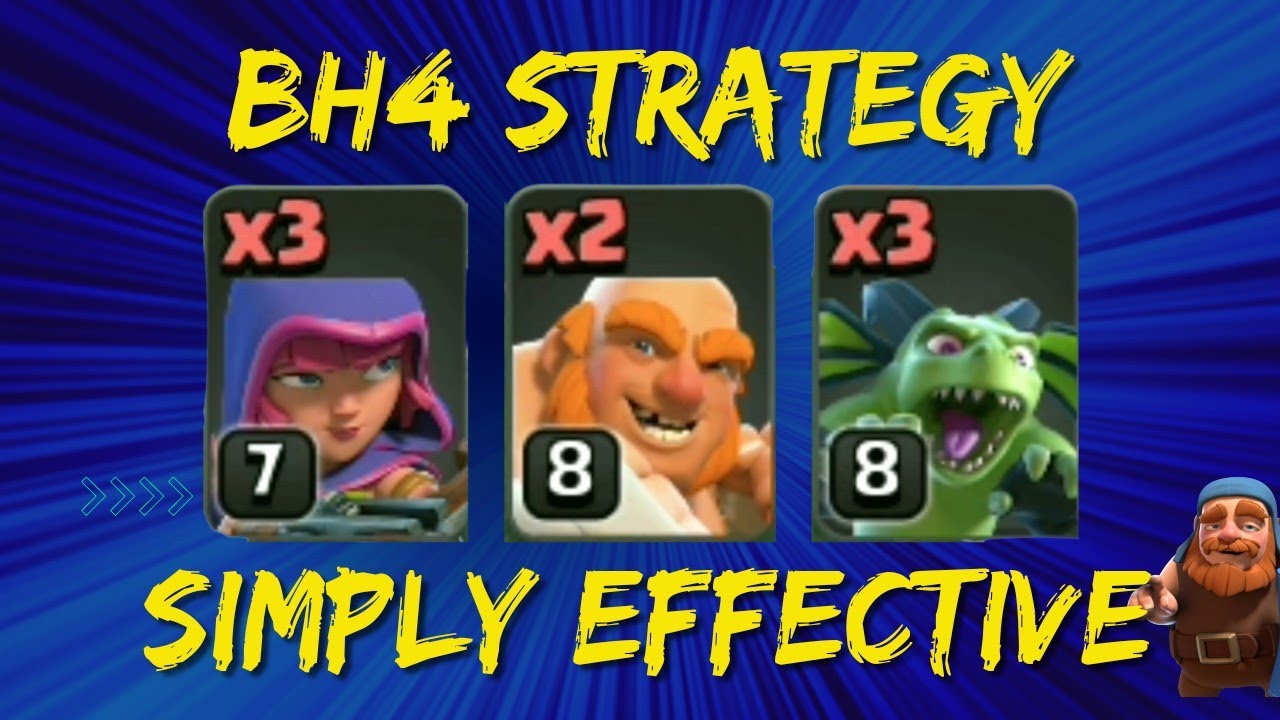 New Best BH4 Attack Strategy / Builder Hall 4 2.0 (Clash of Clans)