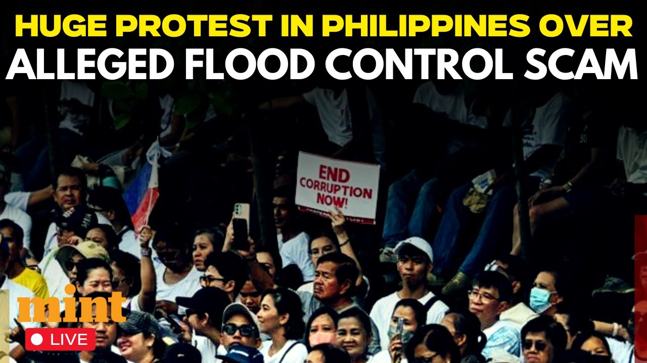 Philippines Protest LIVE: Protesters March In Manila Over Alleged Huge Corruption In Flood Control