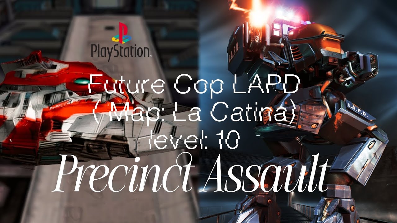 Future Cop LAPD La Cantina Lv10 Hard - Epic Sky Captain Battle!