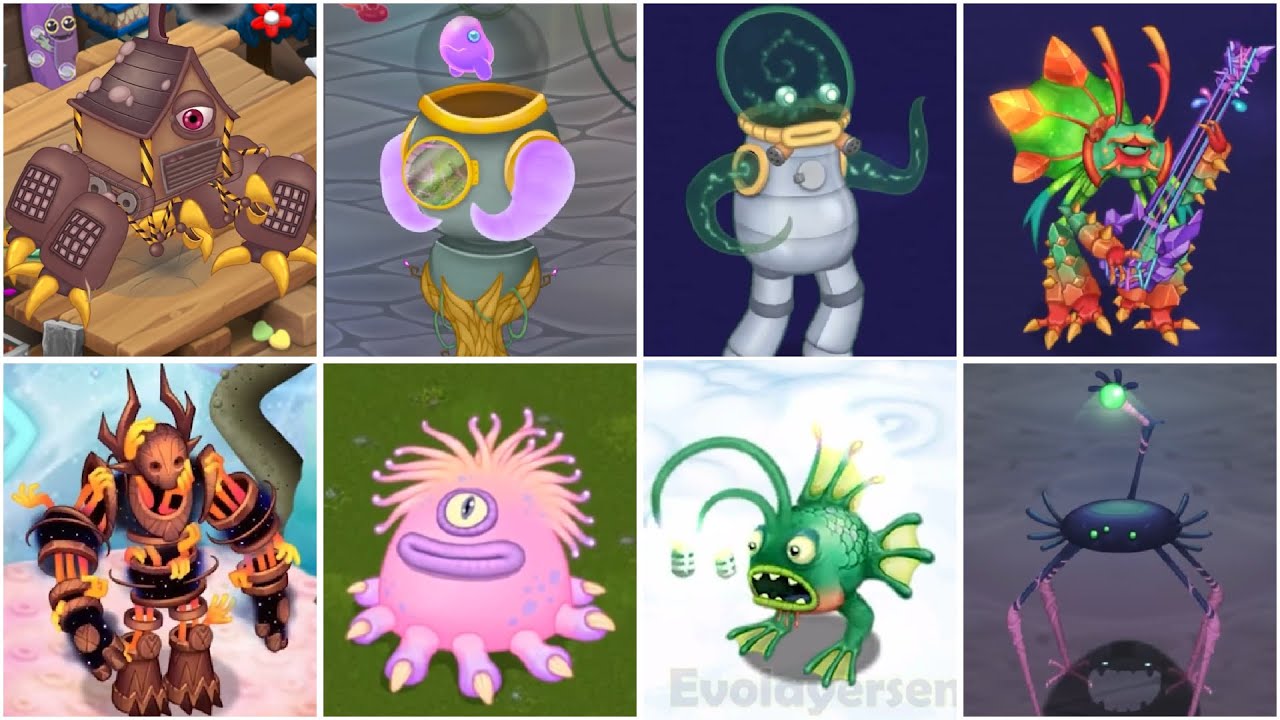 Guess The Monster by Eggs | My Singing Monsters | KONSTRUCTURE, MEEBULAR, EPIC MONCULUS - PART 4
